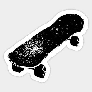 Retro Skateboard Sticker